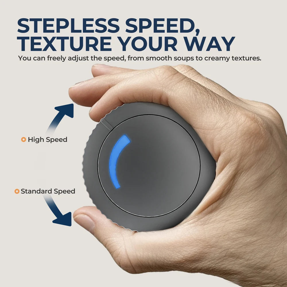 Hand Immersion Blender 1000W Powerful 4-in-1