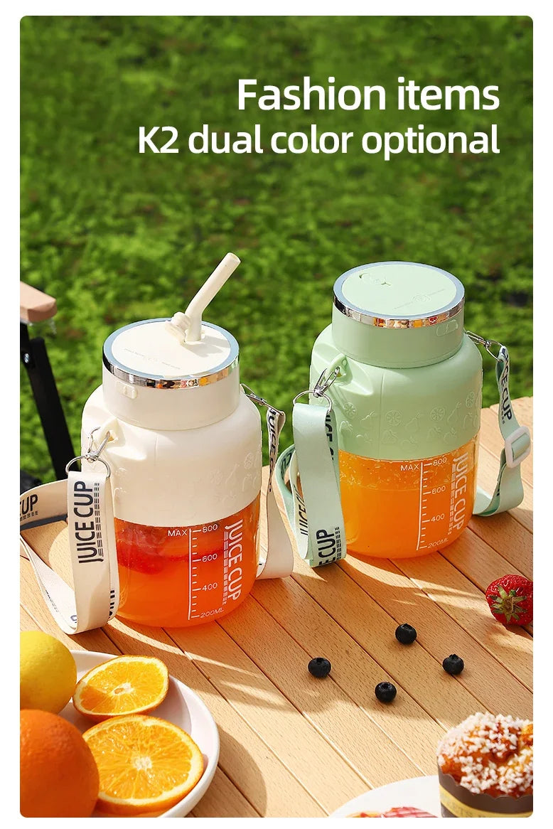 Wireless Portable Juicing Bucket Electric 800ml