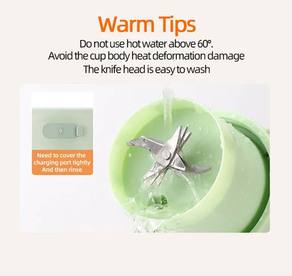 Wireless Portable Juicing Bucket Electric 800ml