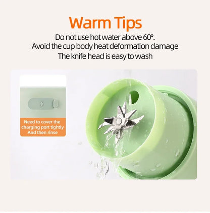 Wireless Portable Juicing Bucket Electric 800ml